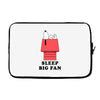 Sleep Big Fan Laptop sleeve