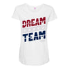 dream team Maternity Scoop Neck T-shirt