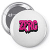 zerg rush Pin-back button
