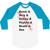 the heads 3/4 Sleeve Shirt