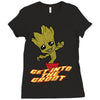 get into the groot! Ladies Fitted T-Shirt