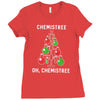 chemistree funny chemistry Ladies Fitted T-Shirt