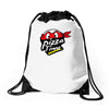 pizza time Drawstring Bags