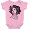 fashion girl Baby Onesie