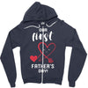 Our First Father's Day! Baby Girl Zipper Hoodie