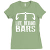 life behind bars cycling Ladies Fitted T-Shirt