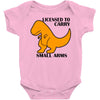 licensed to carry small arms Baby Bodysuit