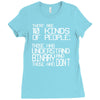 there are 10 kinds of people Ladies Fitted T-Shirt