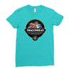 dragon head beer label, ideal gift or birthday present Ladies Fitted T-Shirt
