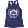 oh snap Racerback Tank