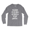 blk power Long Sleeve Shirts