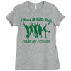 I Have a Little Help From My Friends Ladies Fitted T-Shirt