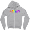 unicorns,i want to believe,fantasy,mythical,unicorns Zipper Hoodie