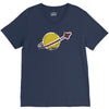 vintage space V-Neck Tee
