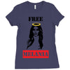 Free Melania Ladies Fitted T-Shirt