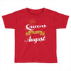 queens are born in august Toddler T-shirt