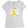 Super Saiyan Air Women's Triblend Scoop T-shirt