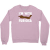 i'm with furiosa Crewneck Sweatshirt