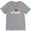 i love my dildo V-Neck Tee