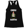 omg santa will ferrell Racerback Tank