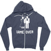 game over Zipper Hoodie