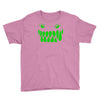 fun monster face, eat, beast, Youth Tee