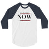 Yesterday Now Tomorrow 3/4 Sleeve Shirt