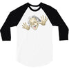 albert einstein 3/4 Sleeve Shirt