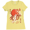 red skies Ladies Fitted T-Shirt