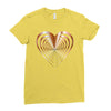 love led Ladies Fitted T-Shirt