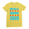 michelle obama 2020 Ladies Fitted T-Shirt