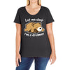 dreamer bear Ladies Curvy T-Shirt
