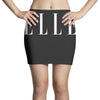 elle white logo Mini Skirts