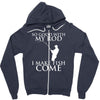 so good with my rod i make fish come Zipper Hoodie