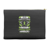 Never Underestimate The Strength Of A Lymphoma Cancer Warrior Accessory Pouches