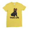 thug life Ladies Fitted T-Shirt