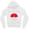 let's go to the gym Zipper Hoodie