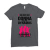 Donna and DynamoS Ladies Fitted T-Shirt