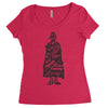 hero training Women's Triblend Scoop T-shirt
