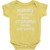 grandmas nannys Baby Onesie