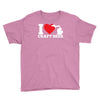 ladies i love michigan craft beer Youth Tee