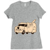 the shaggin' wagon Ladies Fitted T-Shirt