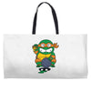 lucky turtle Weekender Totes