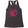 mod vw volkswagen dub logo Racerback Tank