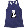 crying panda Racerback Tank