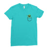Alien Pocket Ladies Fitted T-Shirt