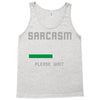 sarcasm loading funny joke Tank Top