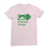 twin peaks  owls Ladies Fitted T-Shirt