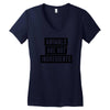 animals are not ingredients Women's V-Neck T-Shirt