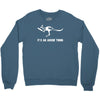cricket it's an aussie thing Crewneck Sweatshirt